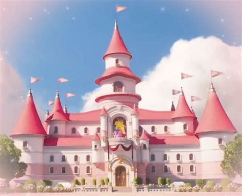 princess peach background|princess peach castle wallpaper.